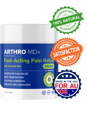 Arthro MD+ Cream Jars - All Natural - 30-Day Money Back Guarantee - Made in the USA for AU